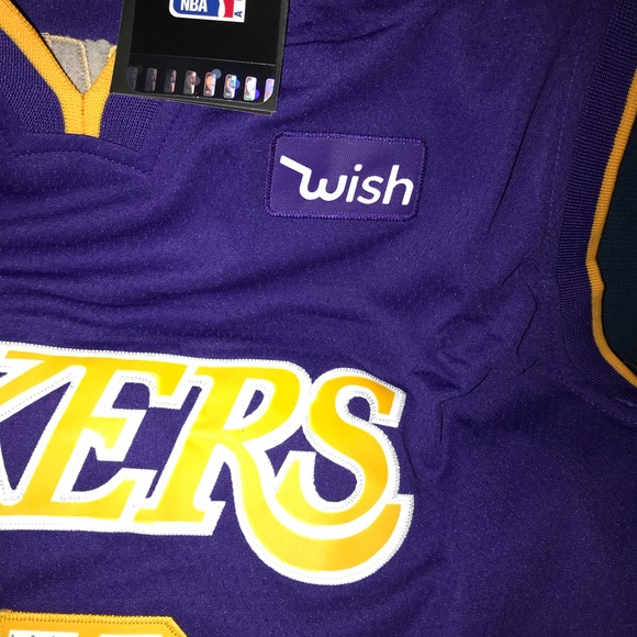 NWT stitched Lebron James Laker jersey - Picture 3 of 3